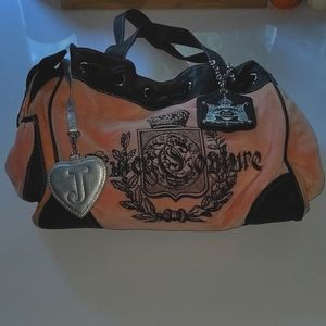 Juicy couture pink scottie handbag